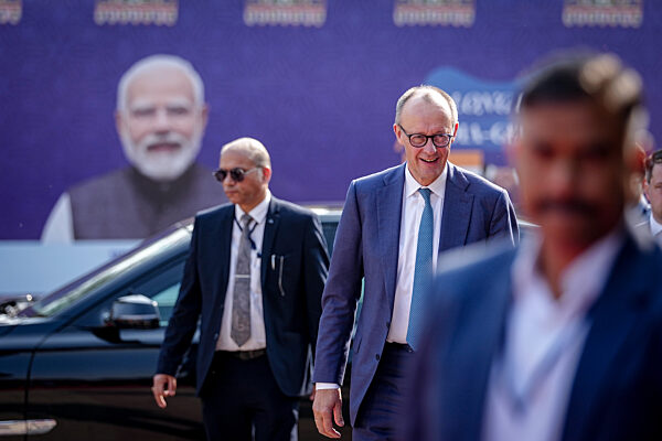 Bundeskanzler Merz in Indien