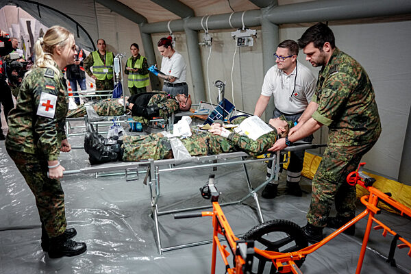 Übung «Medic Quadriga» der Bundeswehr