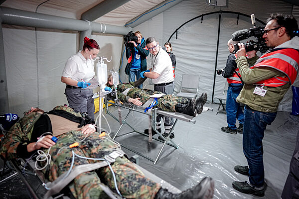 Übung «Medic Quadriga» der Bundeswehr