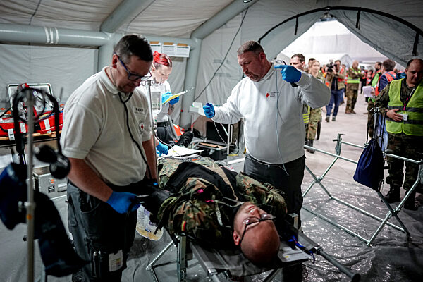 Übung «Medic Quadriga» der Bundeswehr