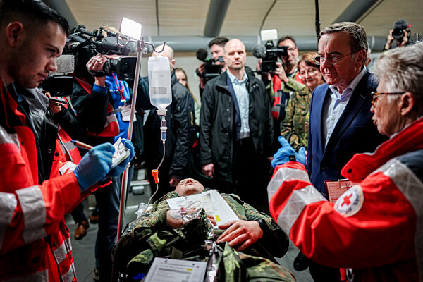 Übung «Medic Quadriga» der Bundeswehr