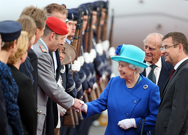 Britische Queen besucht Deutschland