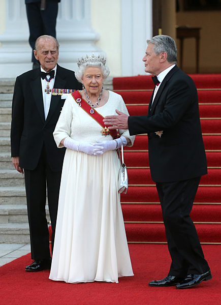 Britische Queen besucht Deutschland