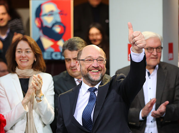 SPD Kanzlerkandidat Martin Schulz