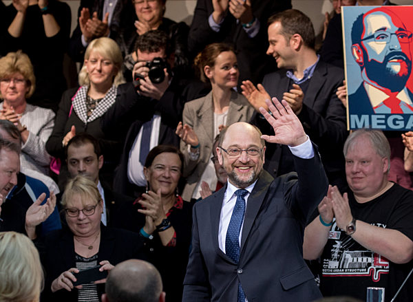 SPD Kanzlerkandidat Martin Schulz