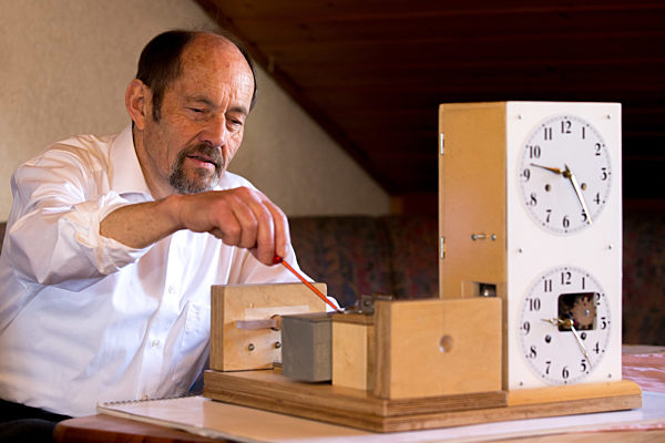 Nachbau des Zünders der Bombe von Georg Elser
