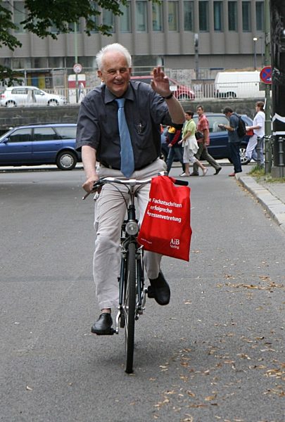 Dramatiker Rolf Hochhuth kommt am Freitag (24.07...