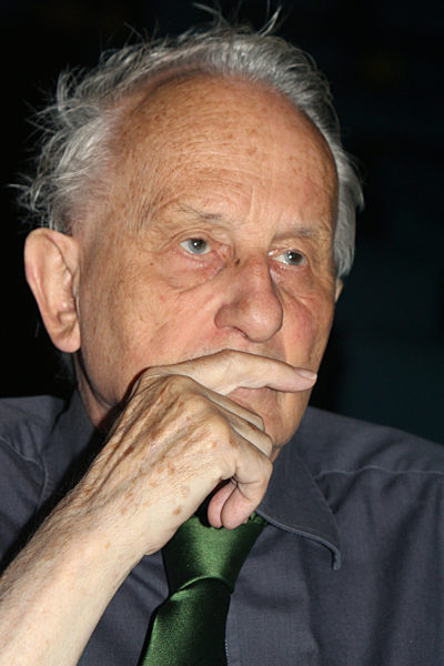 Der Dramatiker Rolf Hochhuth, aufgenommen am Mittwoch (12.08...