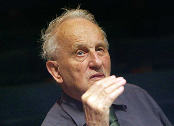 Der Dramatiker Rolf Hochhuth, aufgenommen am Mittwoch (12.08...