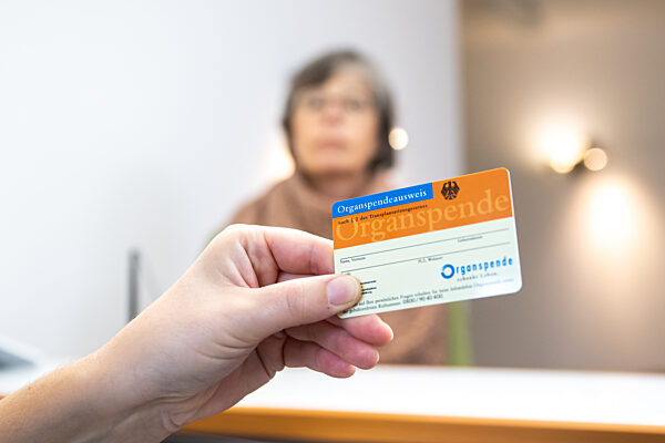 Hausarztpraxis - Organspendeausweis