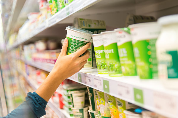 Einkaufen im  Supermarkt