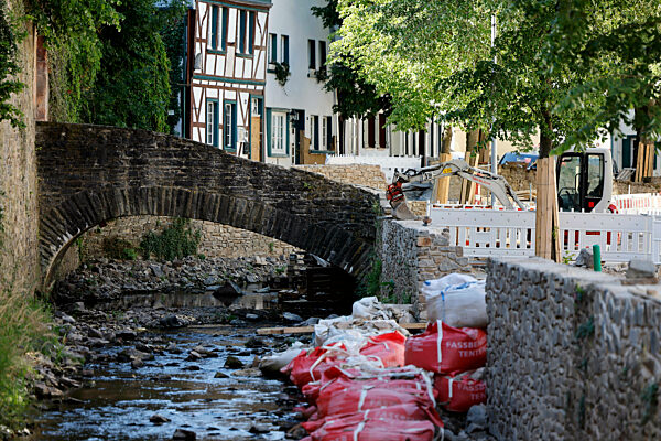 Stand der Aufräumarbeiten in Bad Münstereifel