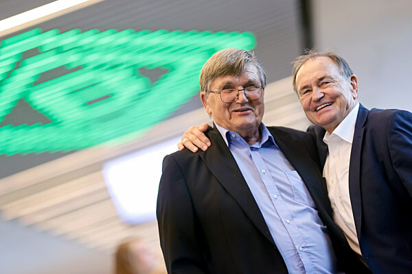 Hans Meyer und Ewald Lienen