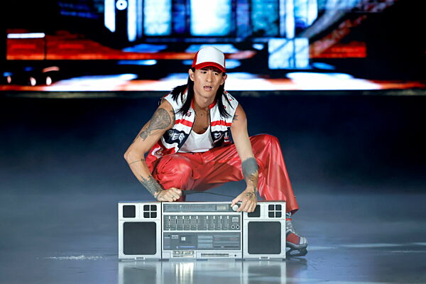 Eiskunstläufer von Holiday on Ice