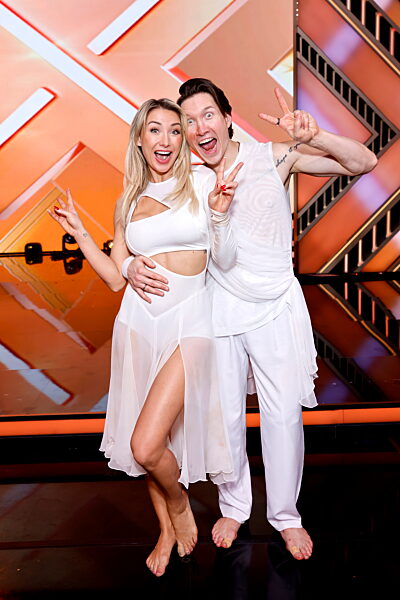 Anna-Carina Woitschack und Evgeny Vinokurov