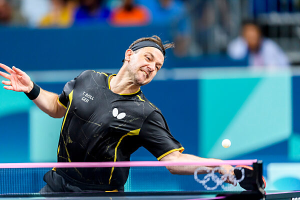FRA, Olympische Sommerspiele Paris 2024, 
Tischtennis , Herren Team. Viertelfinale, Deutschland (GER) vs Schweden (SWE)