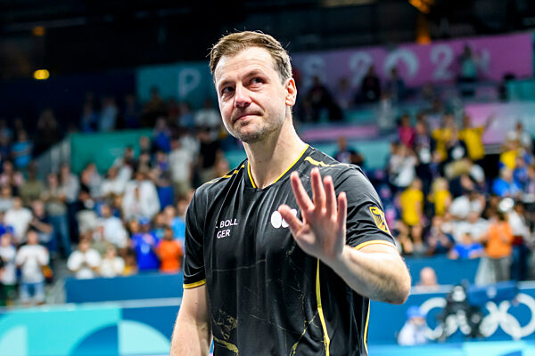 FRA, Olympische Sommerspiele Paris 2024, 
Tischtennis , Herren Team. Viertelfinale, Deutschland (GER) vs Schweden (SWE)