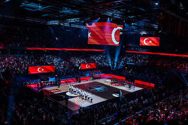 LAT, Eurobasket 205, Basketball Europameisterschaft, Finale, Türkei-Deutschland