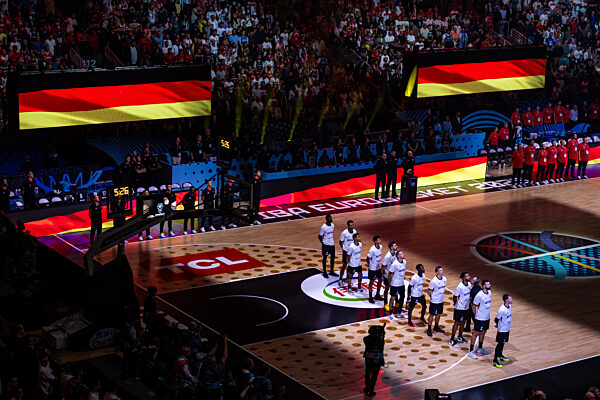 LAT, Eurobasket 205, Basketball Europameisterschaft, Finale, Türkei-Deutschland
