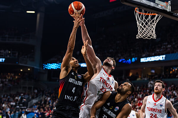 LAT, Eurobasket 205, Basketball Europameisterschaft, Finale, Türkei-Deutschland