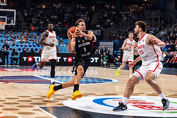 LAT, Eurobasket 205, Basketball Europameisterschaft, Finale, Türkei-Deutschland