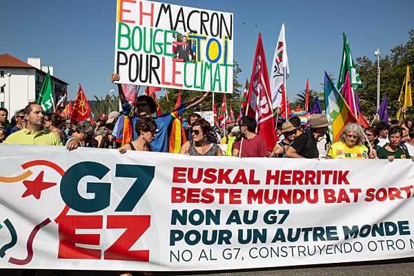 Demonstration Against The G7 Summit