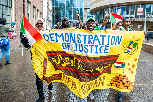 International March In Solidarity With The Sudanese Revolution, In The Hague