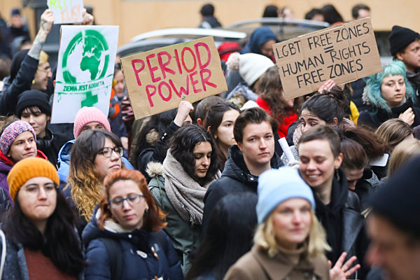 International Women's Day In Krakow