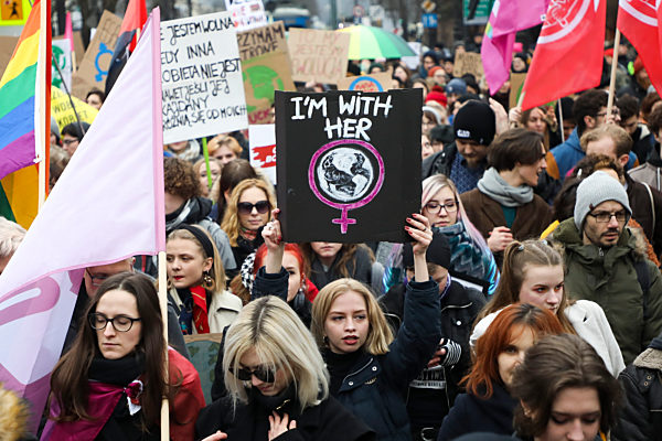 International Women's Day In Krakow