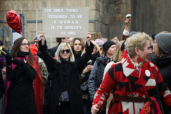 International Women's Day In Krakow