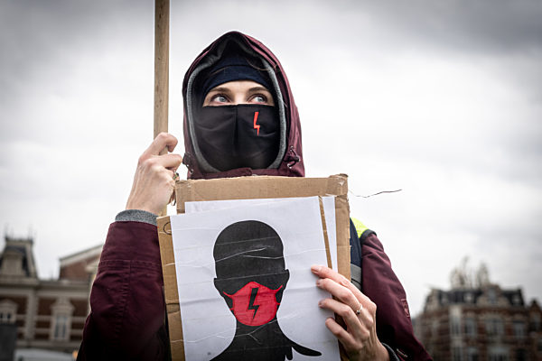 Protest Against Abortion Ban In Poland