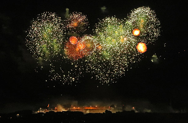 New Year Celebration In Barcelona, Spain