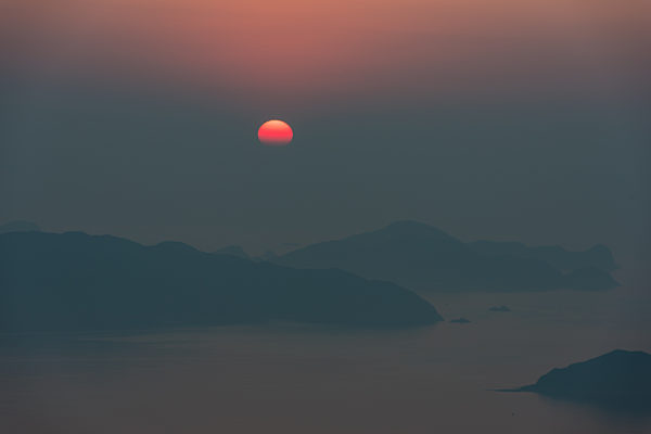 Sunrise On Hong Kong On 4th Day Of Lunar New Year