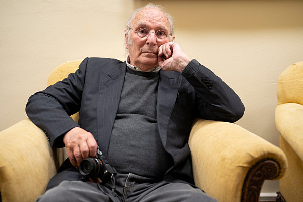 Carlos Saura Portrait Session In Madrid