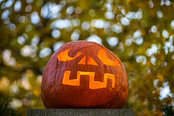 Halloween Decorations In Gdansk, Poland