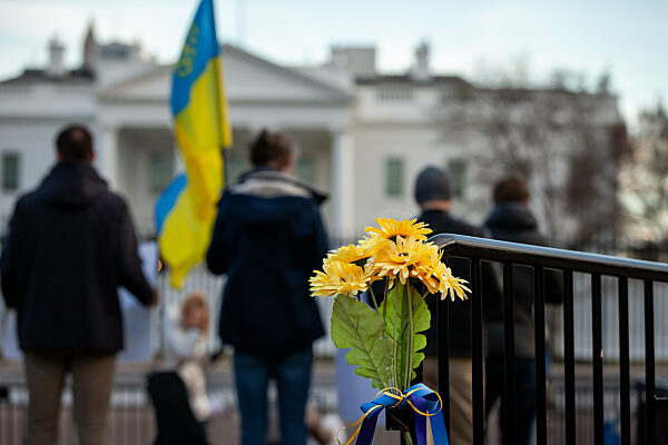 Rally for Ukraine at the White House