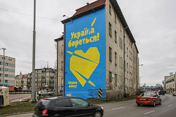 Mural In Gdansk, Poland