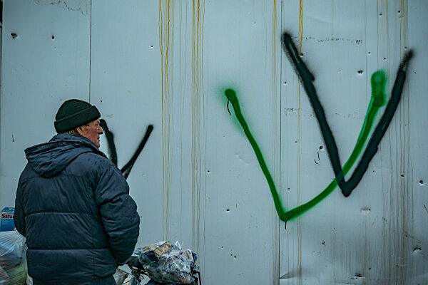 Aftermath Of Russian Army Occupation Of Borodianka, Ukraine