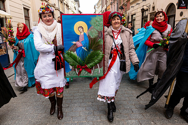 Palm Sunday Celebrations In Poland