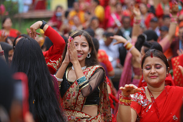 Teej Festival Celebration In Nepal