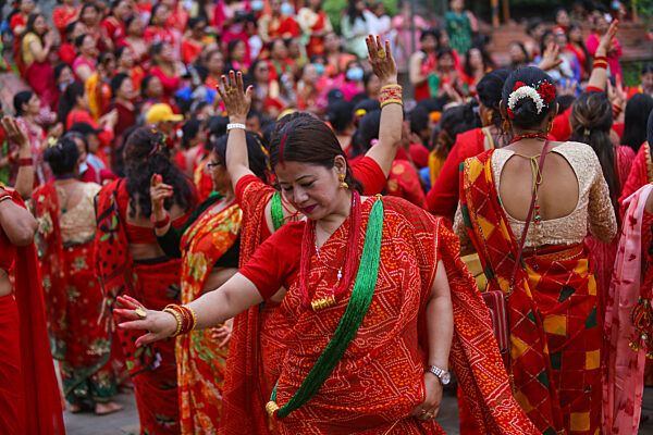 Teej Festival Celebration In Nepal