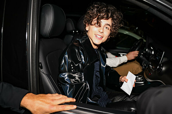 TimothÃ©e Chalamet Celebrity Sightings In Milan