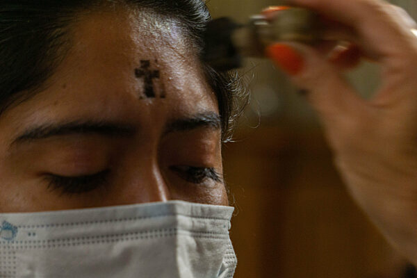 Ash Wednesday Celebration In The Parish Of The Holy Family