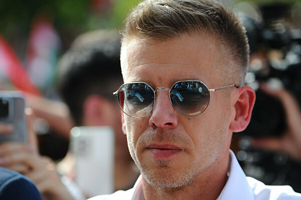 Peter Magyar, An Ex Government Insider Protests In Budapest After Leaking A Voice Recording Accusing Senior Government Officials In A Corruption Case