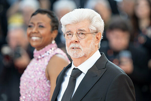 George Lucas is attending the Red Carpet of the closing ceremony at the 77th...
