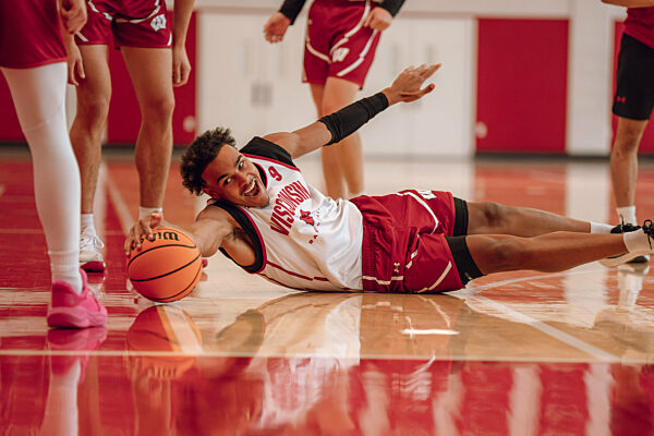 Wisconsin Badgers Men's Basketball Team Holds Local Media Day
