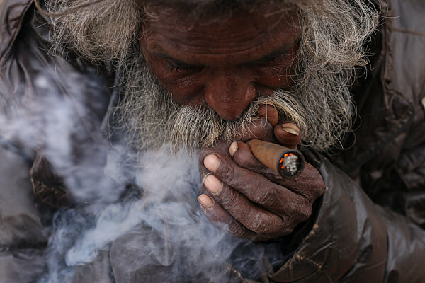 Eve Of Maha Shivaratri Festival At The Pashupatinath Temple.