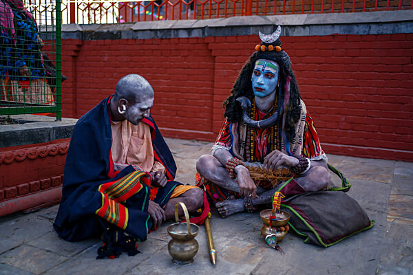 Eve Of Maha Shivratri Festival In Kathmandu, Nepal