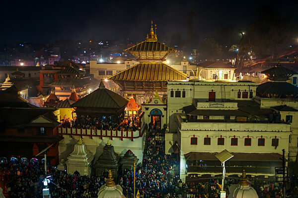 Eve Of Maha Shivratri Festival In Kathmandu, Nepal