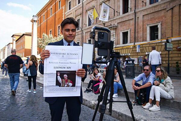 First Day Of Pope Leo XIV